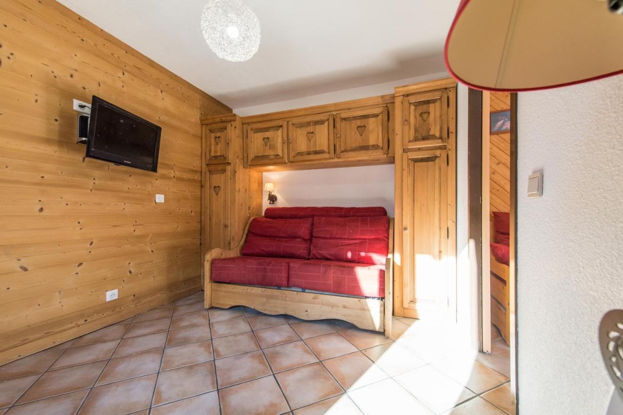 Ferienwohnung Fleurs et Neige Lanslevillard Exterior foto