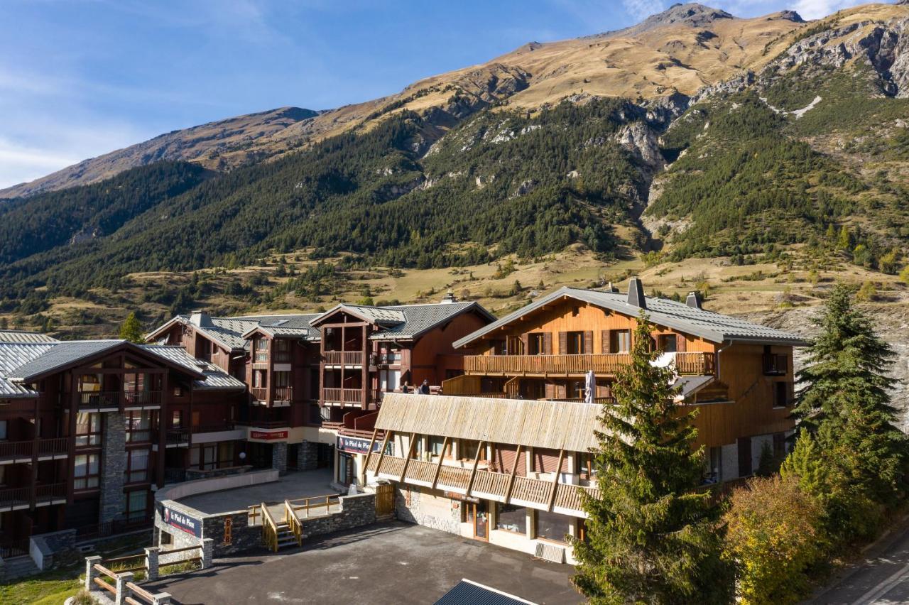 Ferienwohnung Fleurs et Neige Lanslevillard Exterior foto