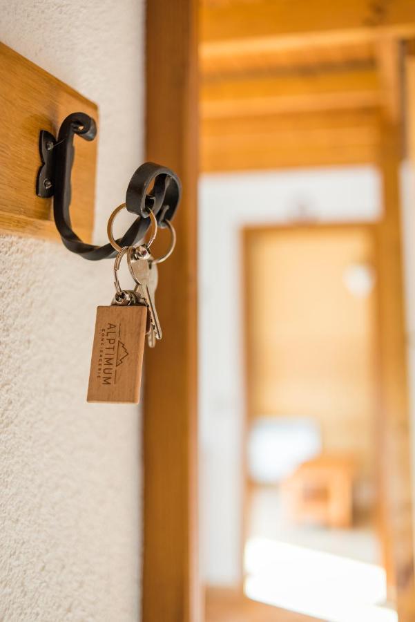 Ferienwohnung Fleurs et Neige Lanslevillard Exterior foto
