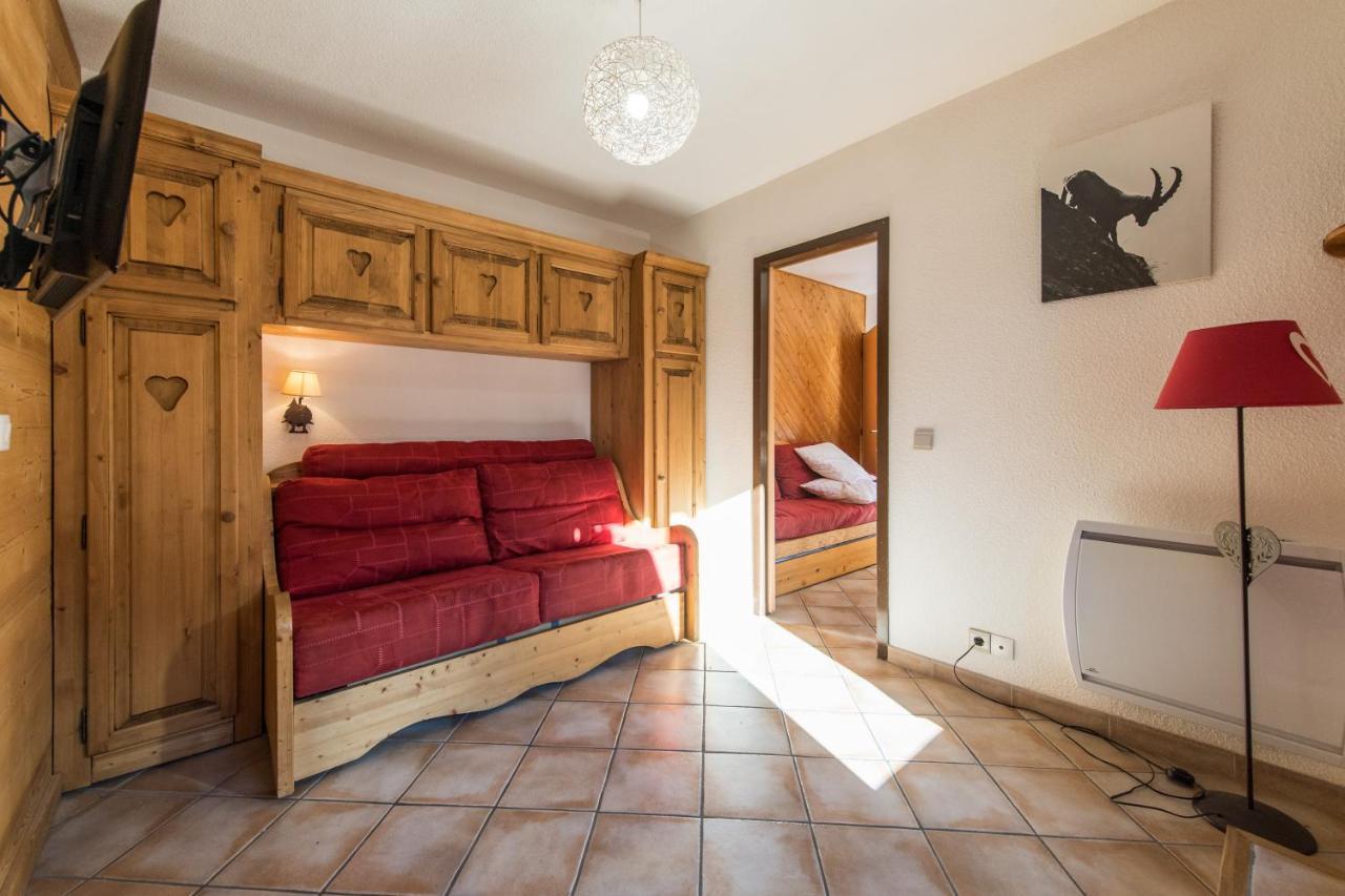 Ferienwohnung Fleurs et Neige Lanslevillard Exterior foto