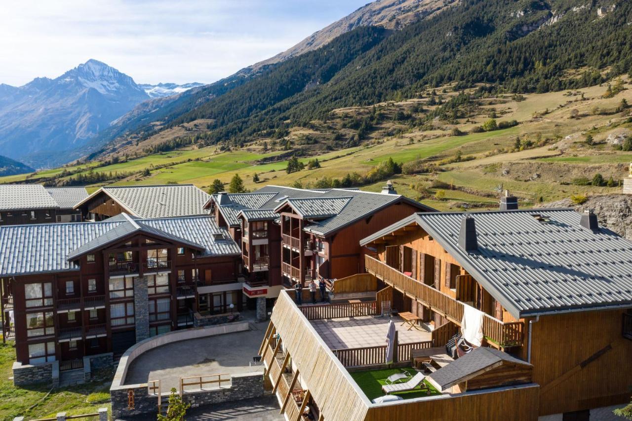 Ferienwohnung Fleurs et Neige Lanslevillard Exterior foto
