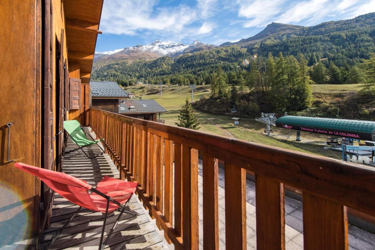 Ferienwohnung Fleurs et Neige Lanslevillard Exterior foto